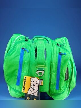 Ruffwear Approach Dog Pack-Everyday, Hiking, Size: Small, Meadow Green, NWT